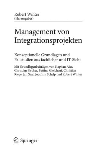 Tapa de Management von Integrationsprojekten