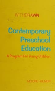 Tapa de Contemporary preschool education