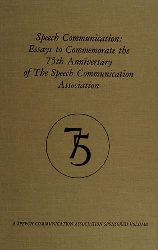 Tapa de Speech Communication