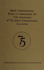 Tapa de Speech Communication