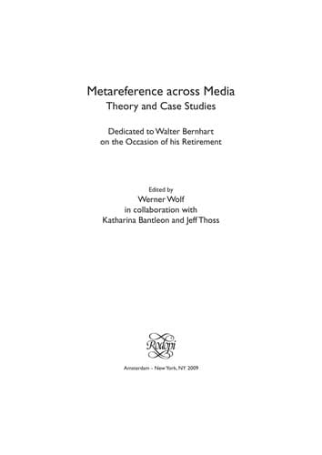 Tapa de Metareference across Media