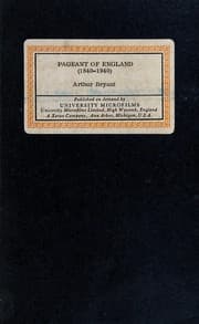 Tapa de Pageant of England, 1840-1940