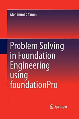 Tapa de Problem Solving in Foundation Engineering using foundationPro