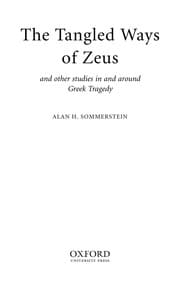 Tapa de The tangled ways of Zeus