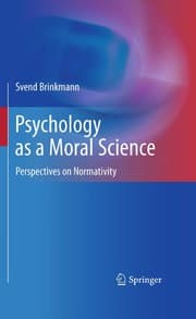 Tapa de Psychology as a moral science