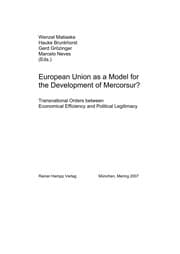 Tapa de European Union as a model for the development of Mercosur?