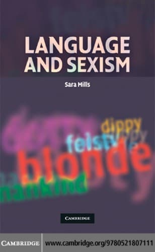 Tapa de Language and sexism