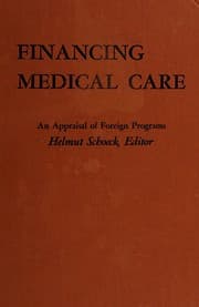 Tapa de Financing medical care