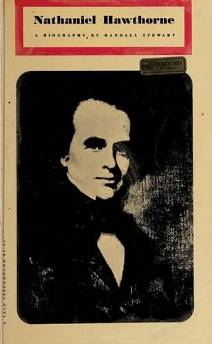 Tapa de Nathaniel Hawthorne, a biography
