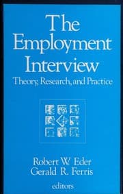 Tapa de The employment interview