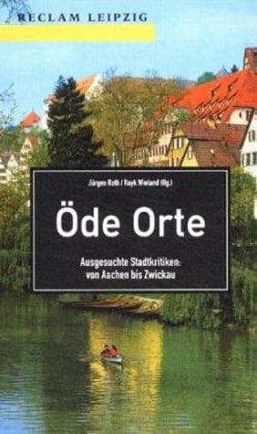 Tapa de Öde Orte : ausgesuchte Stadtkritiken