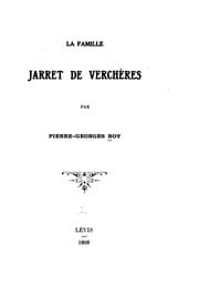 Tapa de La famille Jarret de Verchères