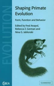 Tapa de Shaping primate evolution