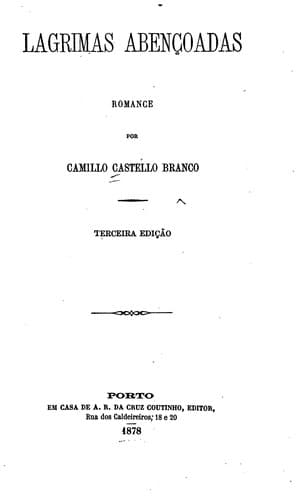 Tapa de Lagrimas abençoadas: romance