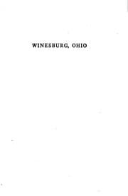 Tapa de Winesburg, Ohio: A Group of Tales of Ohio Small Town Life
