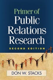 Tapa de Primer of public relations research