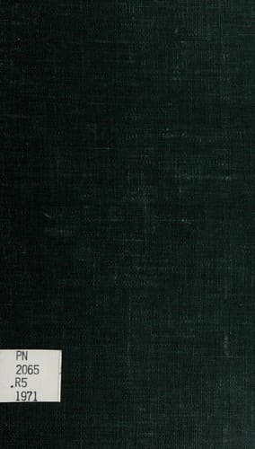 Tapa de L' art du théâtre