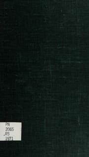 Tapa de L' art du théâtre