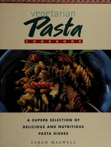 Tapa de Vegetarian Pasta Cookbook