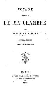 Tapa de Voyage autour de ma chambre