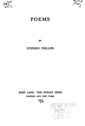 Tapa de Poems