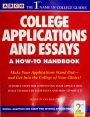 Tapa de College Applications and Essays