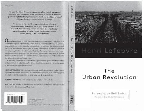 Tapa de The urban revolution