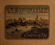 Tapa de New York, the empire city