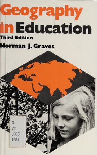 Tapa de Geography in education