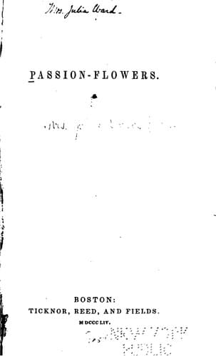 Tapa de Passion-flowers