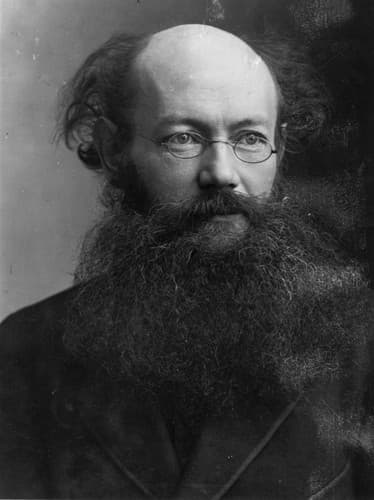 Retrato de Peter Kropotkin