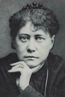 Retrato de Елена Петровна Блаватская