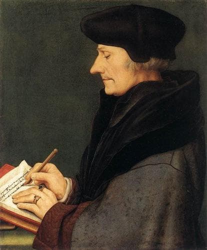 Retrato de Desiderius Erasmus