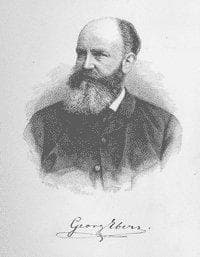 Retrato de Georg Moritz Ebers