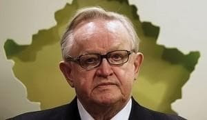 Retrato de Martti Ahtisaari