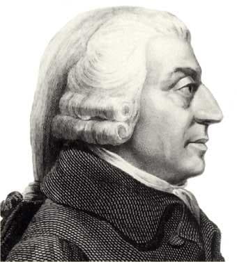 Retrato de Adam Smith