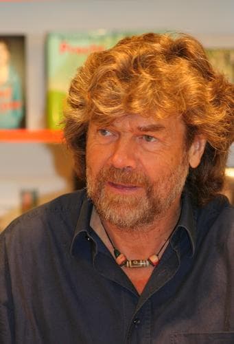 Retrato de Reinhold Messner