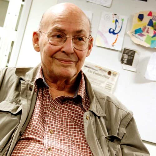 Retrato de Marvin Minsky