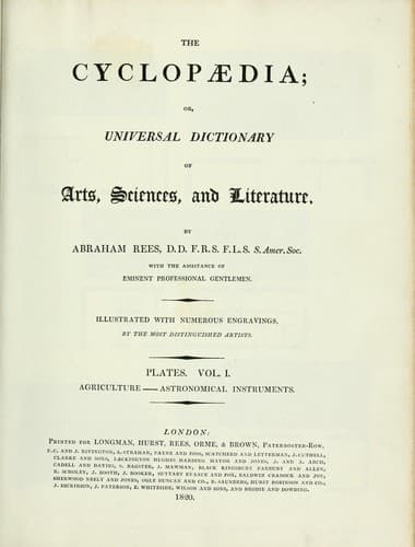 Tapa de The cyclopaedia