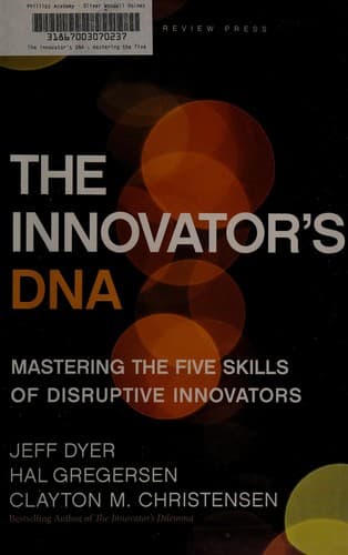 Tapa de The innovator's DNA