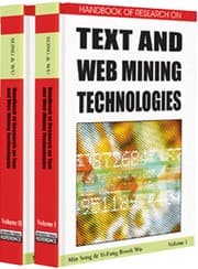 Tapa de Handbook of research on text and Web mining techologies