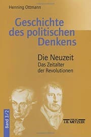 Tapa de Geschichte des politischen Denkens : Band 3.2