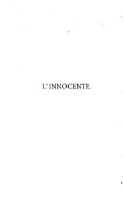 Tapa de L'innocente