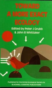 Tapa de Toward a more exact ecology