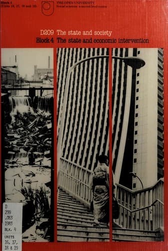 Tapa de The State and society