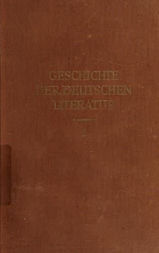 Tapa de Die höfische Literatur