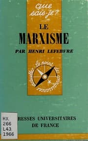 Tapa de Le marxisme