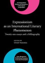 Tapa de Expressionism as an international literary phenomenon