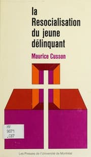 Tapa de La resocialisation du jeune délinquant