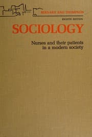 Tapa de Sociology; nurses and their patients in a modern society